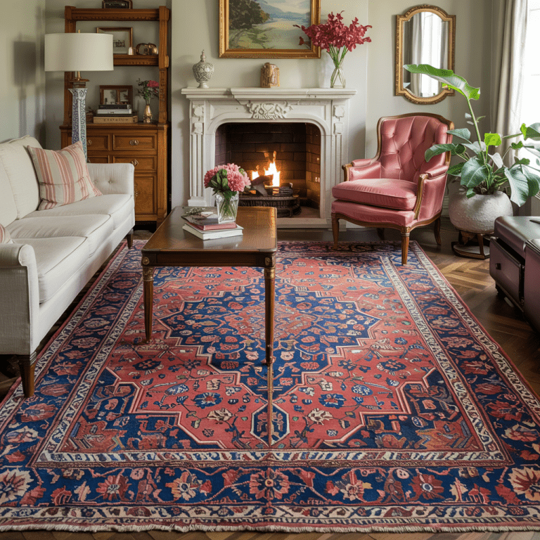 Vintage Living Room Antique Decorating Ideas