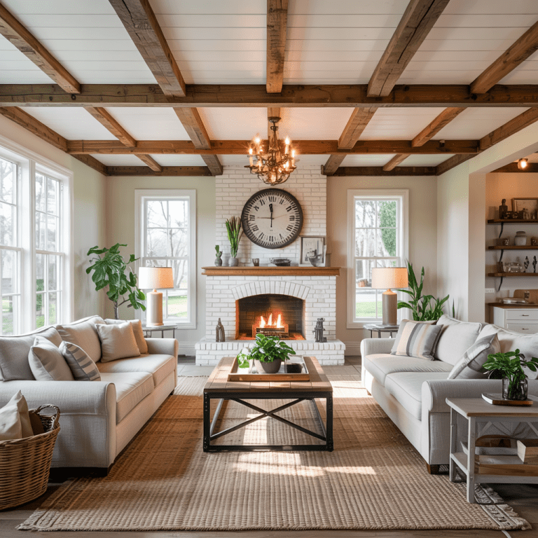 Vintage Farmhouse Living Room Ideas