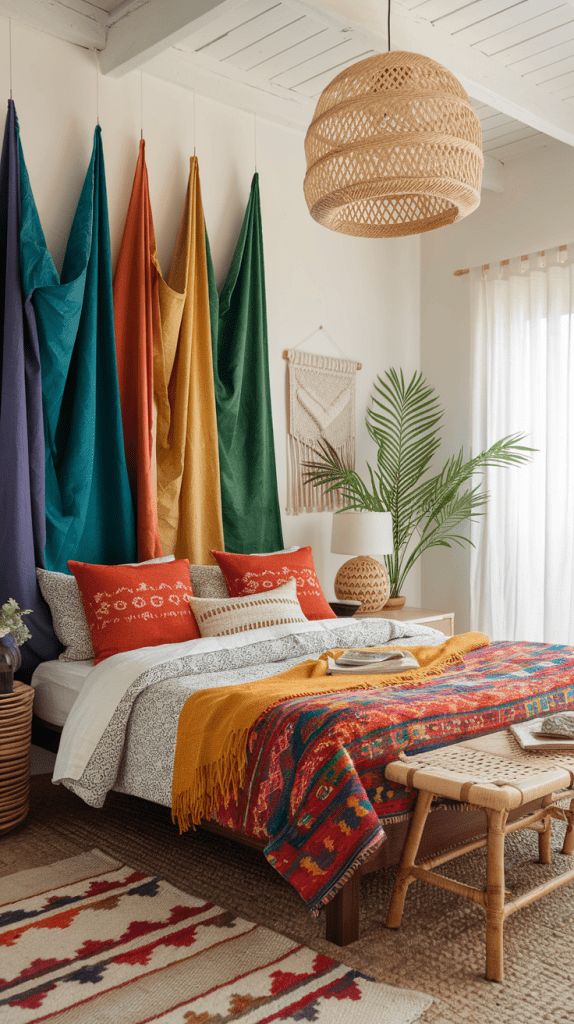 Bohemian-Inspired Guest Bedroom
