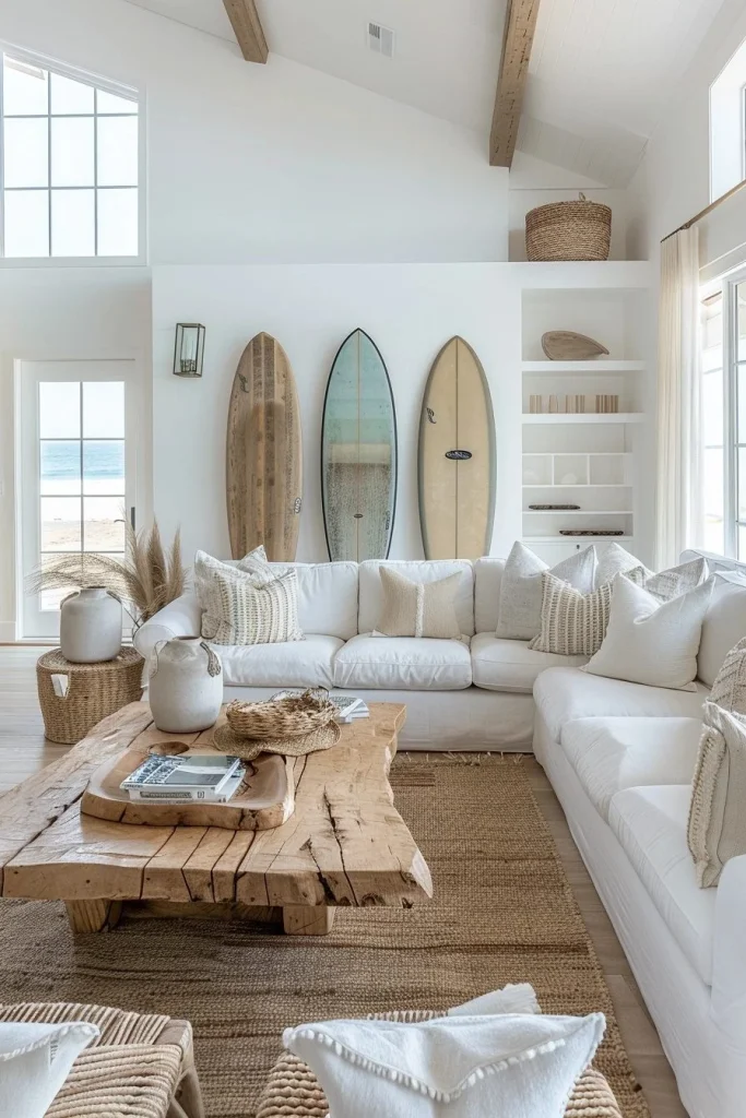 SoCal Surf-inspired Living Space