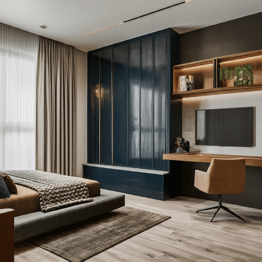 Simple men’s bedroom ideas