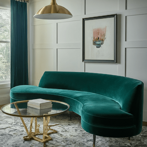 3. Modernize With A Pop Of Color