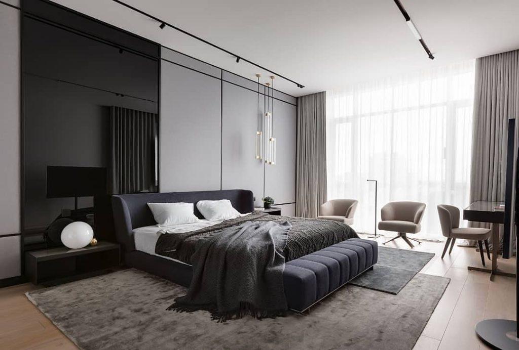 Dramatic Charcoal Elegance