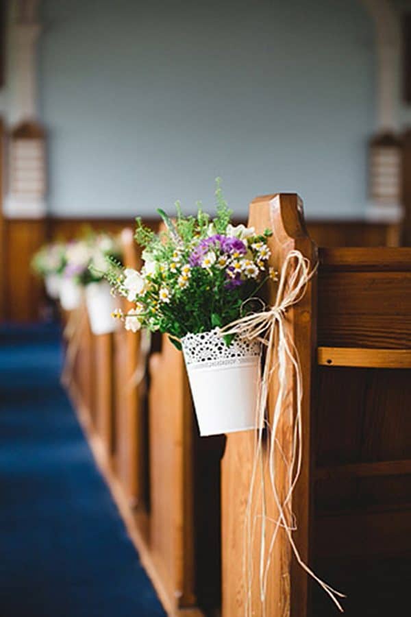 Lace Flower Pot