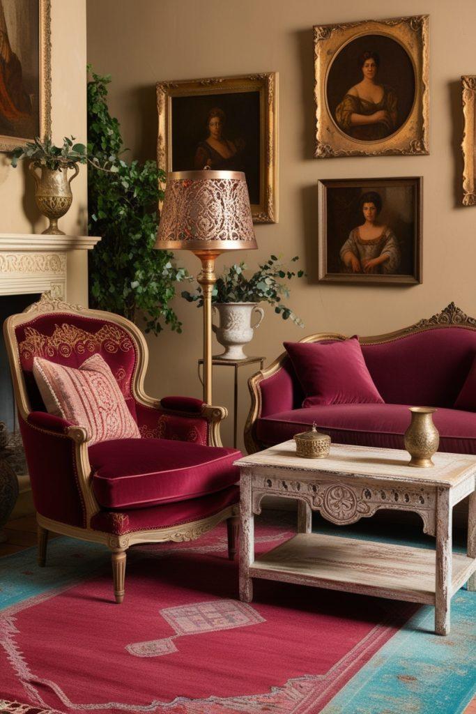 vintage living room decor ideas
