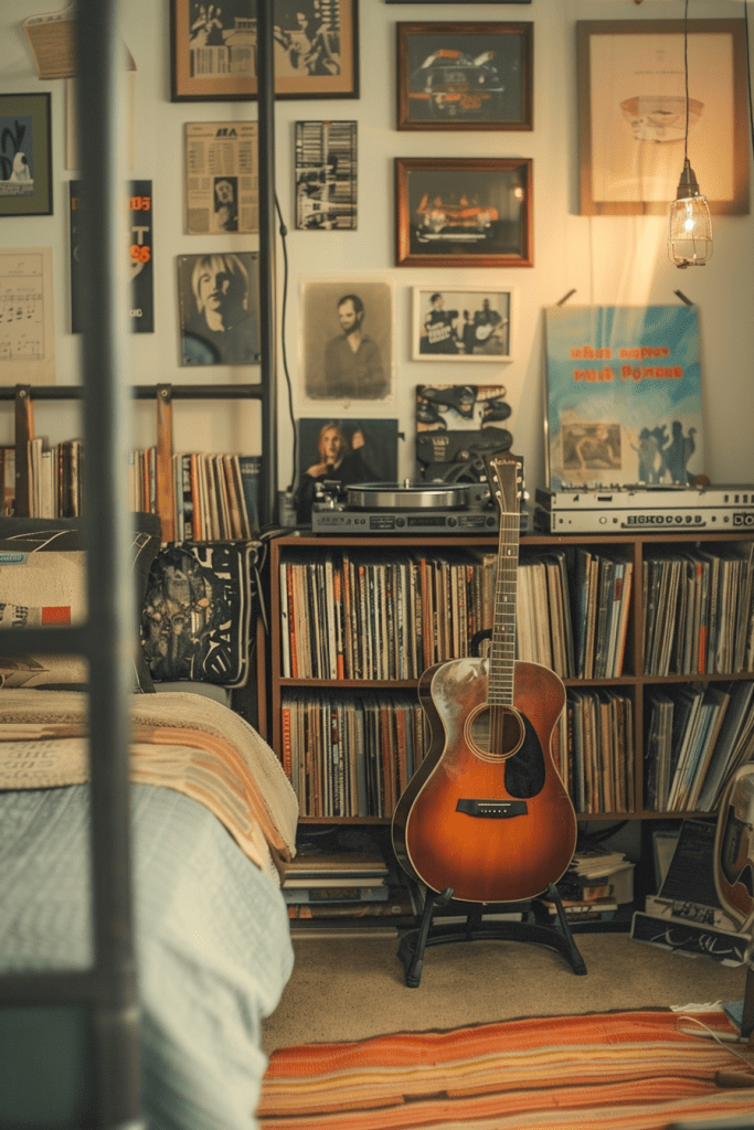 Nostalgic Comfort in a Cozy Bedroom