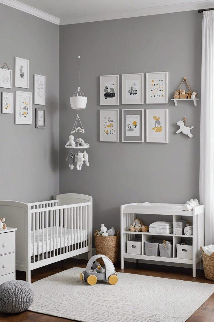 Soft and Soothing Grey and White Color Palette