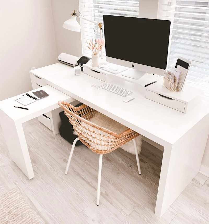 Creates three surfaces for working with a smart IKEA setup.