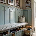 Storage ideas for mudroom