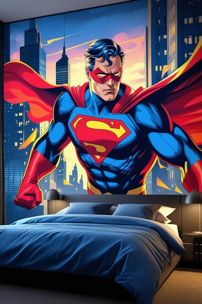 Superhero Wall Murals