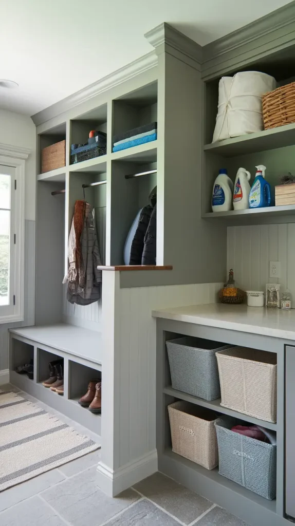 Mud Room Laundry Room Combo