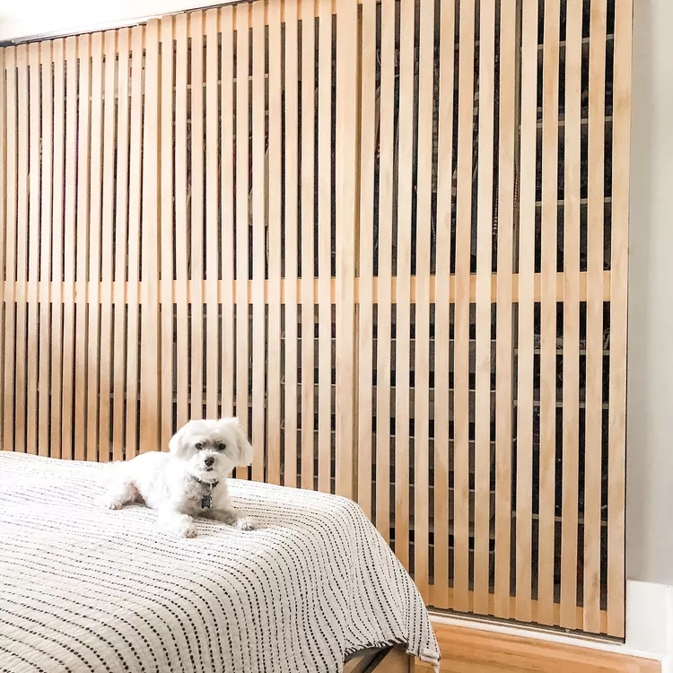 Stylish Wood Slat Doors for Texture