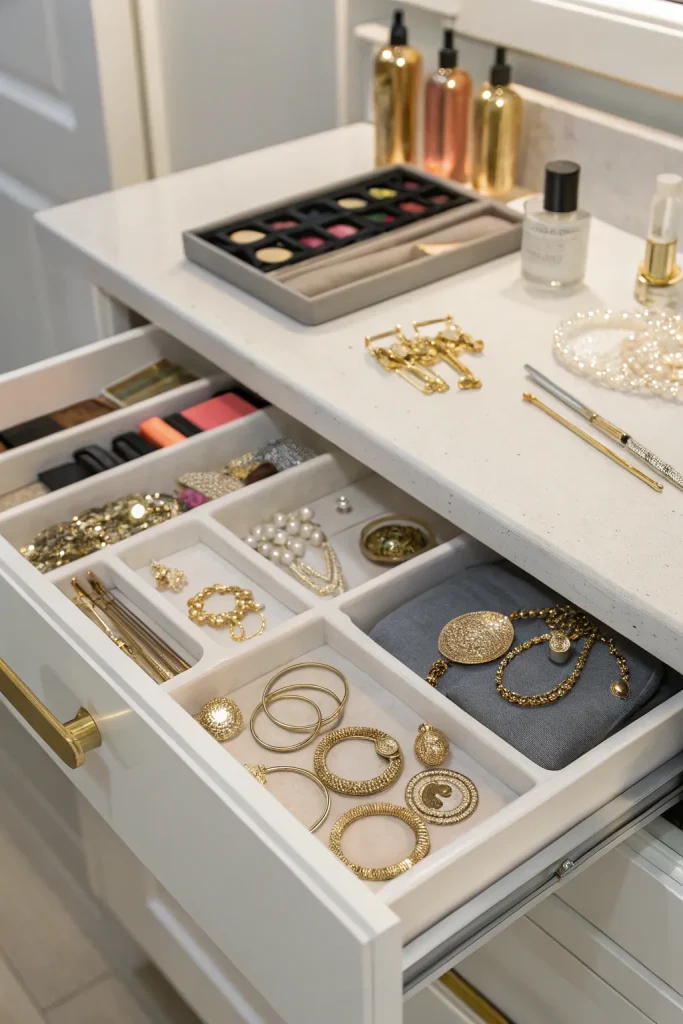 6. Add Decorative Storage Trays
