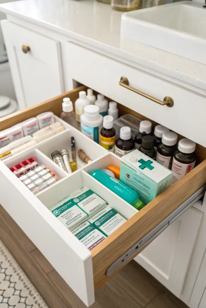 7. Use Medicine Drawer Containers
