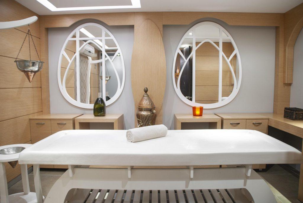 Storage ideas for massage rooms