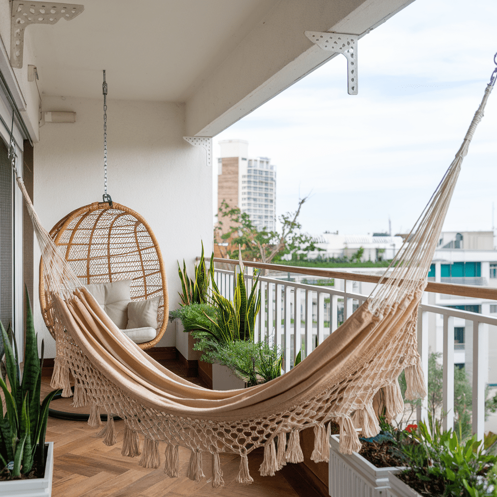 Hang a Hammock or Swing Chair