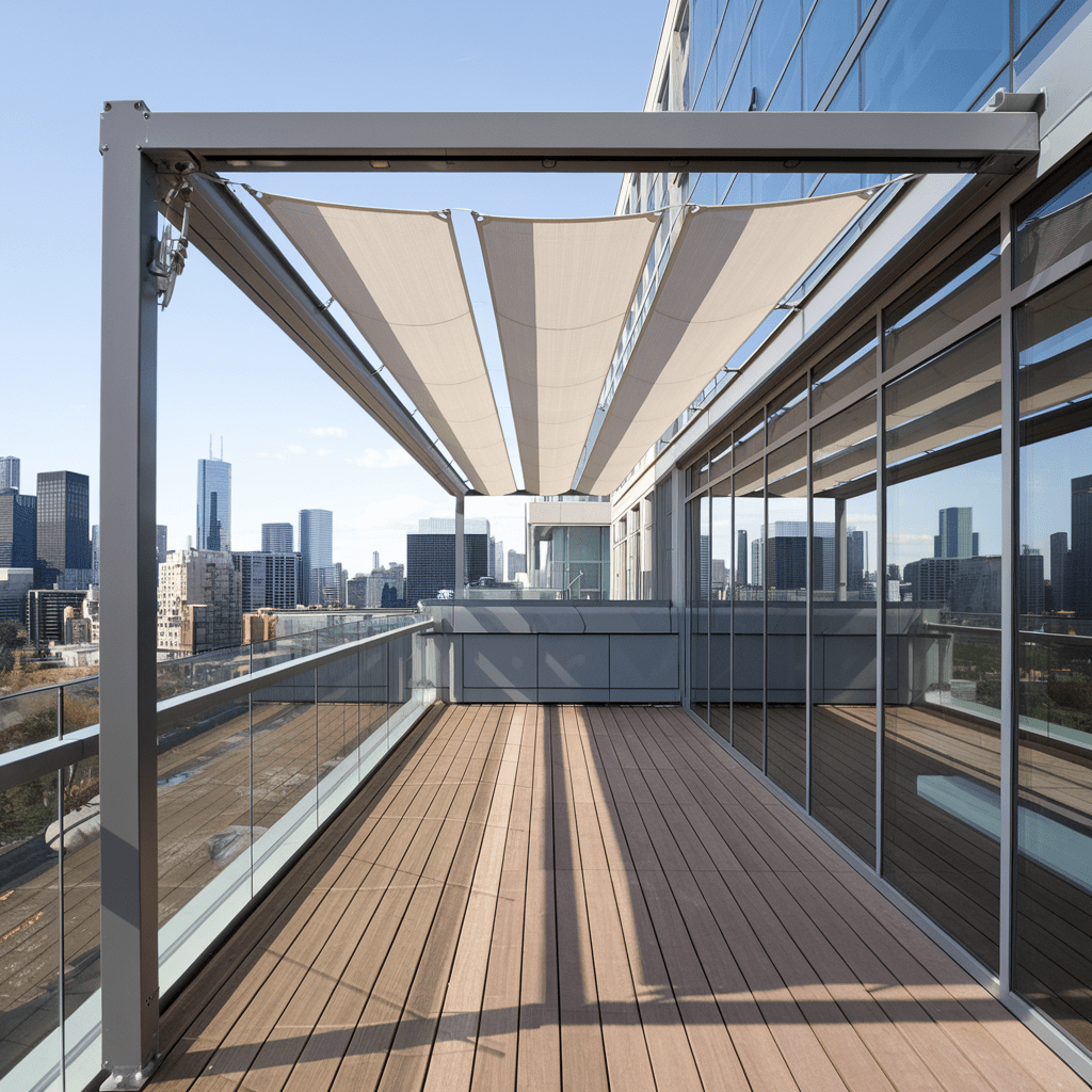 Install a Retractable Canopy for Shade