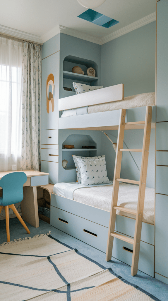 Bunk Beds with Storage