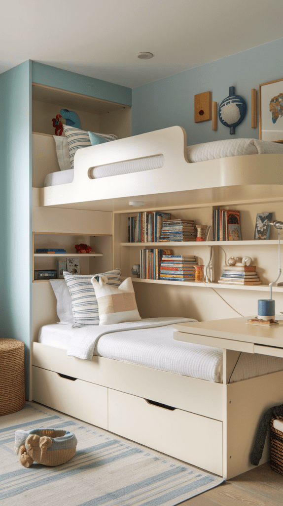 Bunk Beds with Storage