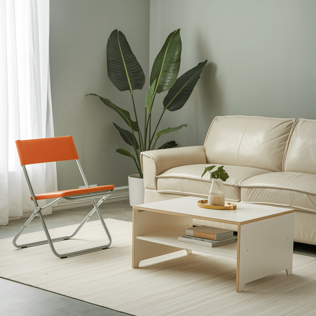 Use Foldable Furniture for Flexibility