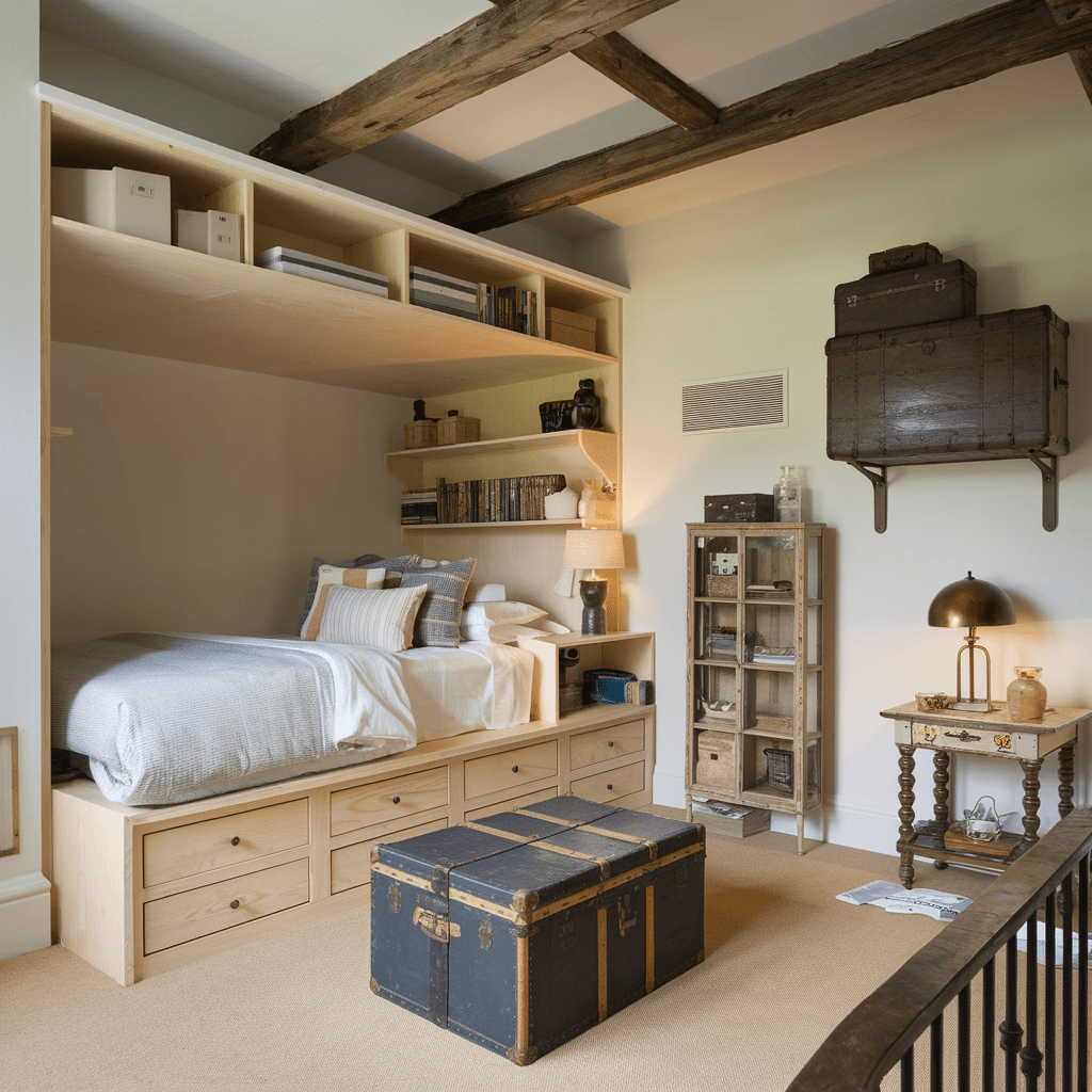 Storage Ideas for Loft Bedrooms