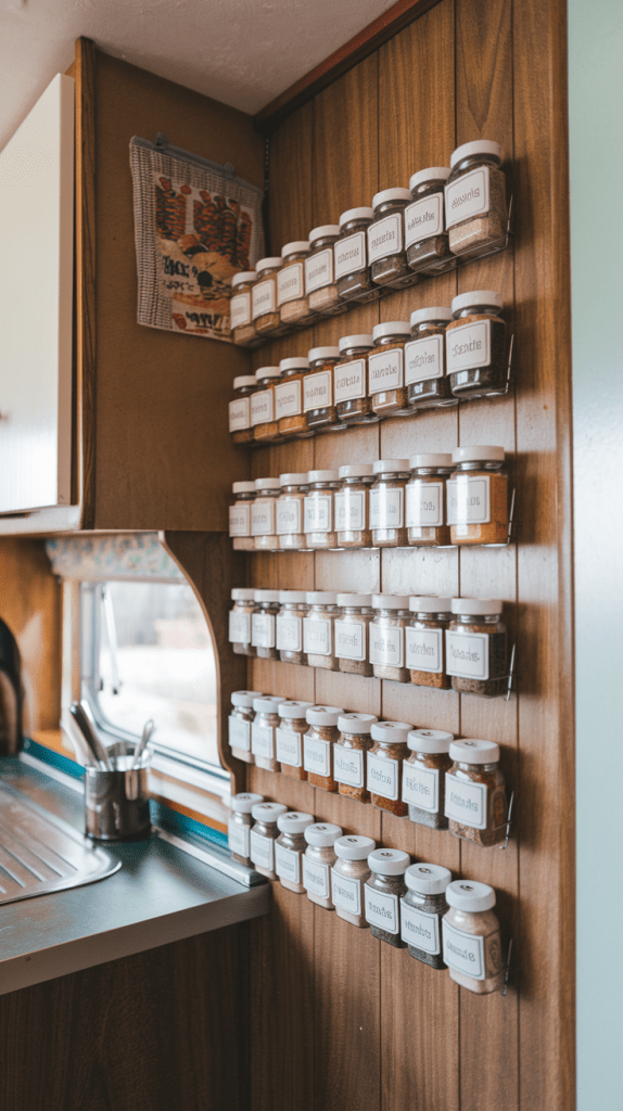 Magnetic Spice Racks